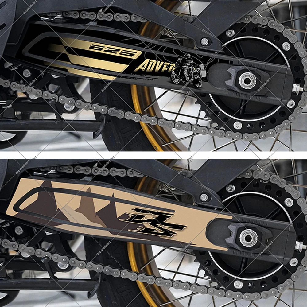 For Voge DSX 625 SwingArm Sticker Motorcycle Accesories Swing Arm Protector Exhaust Decal Black Knight 625DSX DS625X DS625X 2025