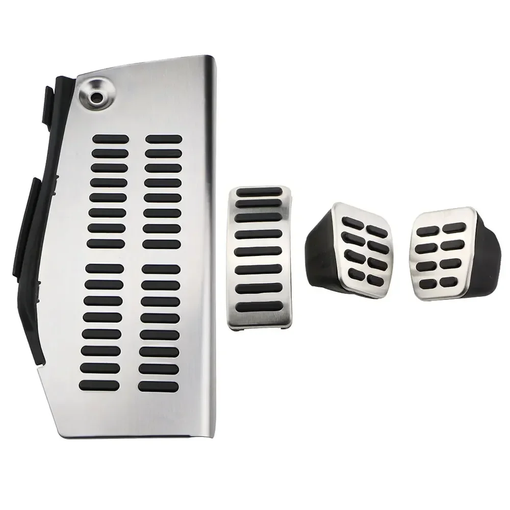 Car Pedal Stainless Steel Pad Foot Rest FOR Volkswagen Polo VW Golf 4 Bora Beetle RSi GTI R32 Audi A3 SEAT Car Styling