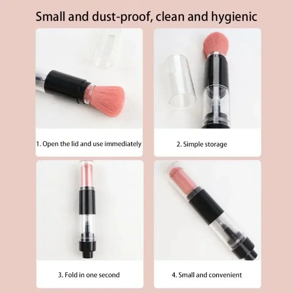 Brosse à poudre rechargeable, pinceaux à poudre cosmétique, multifonctionnel, Spray à pression, fond de teint, Blush, outil de maquillage, livraison gratuite