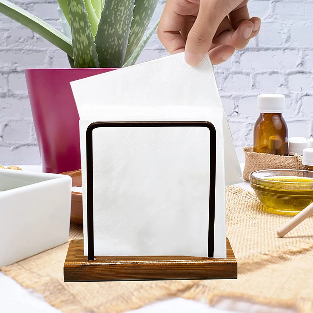 

Napkin Holders Storage Rack Standing Commercial Paper Towel Dispenser Smooth Practical Use Stylish Design Versatile