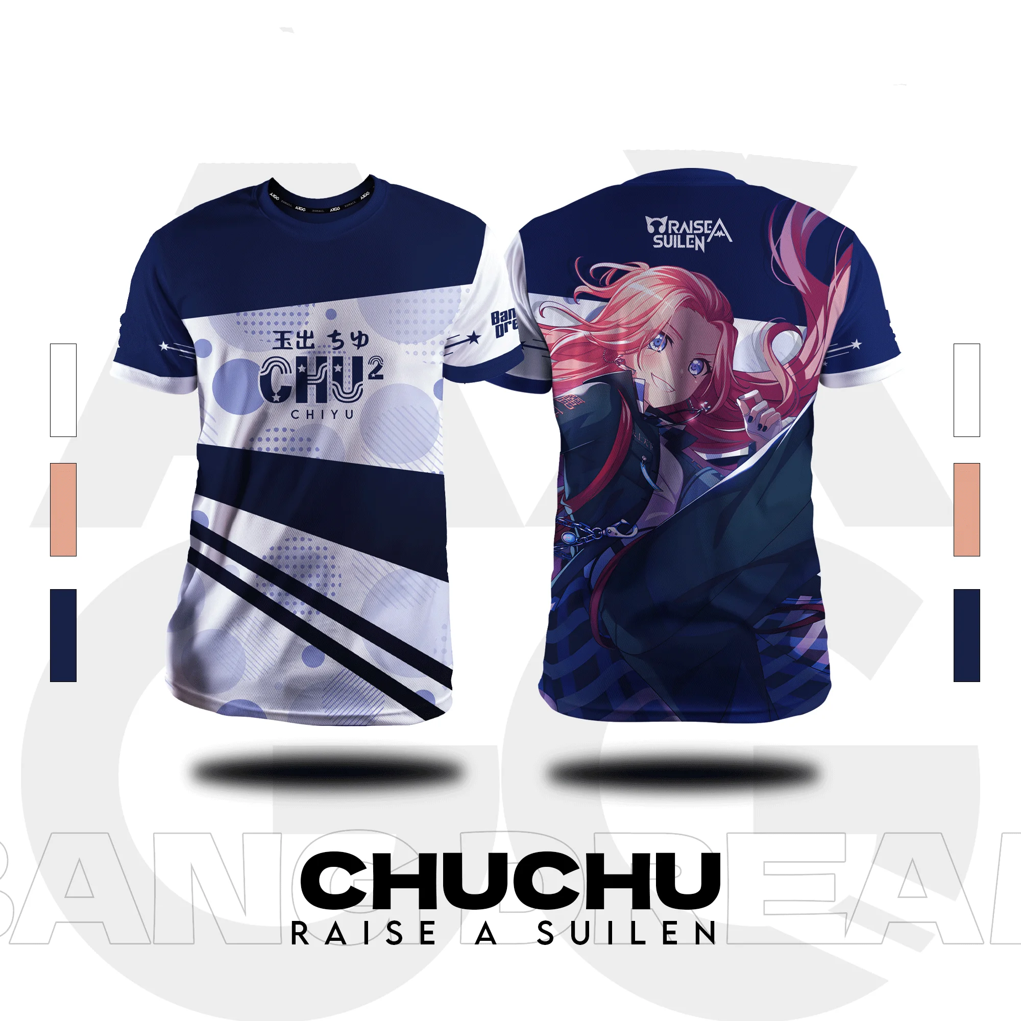 

Girl Band RAISE A SUILEN BanG Dream T-shirts 3D Rei Wakana Print Kids Anime Tees Summer Men Women Harajuku Short Sleeve Y2k Tops