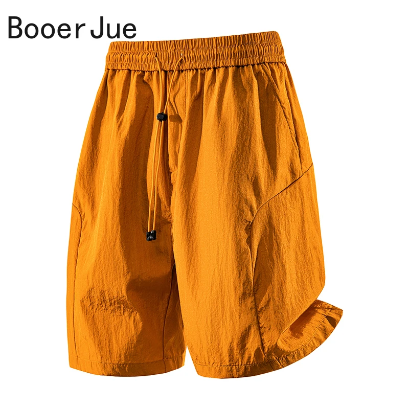 Lightweight UV Protection Quick-Dry Shorts UPF50+ Summer Drawstring Men Casual Jogger Casual Classic Workout Gym Running Sports