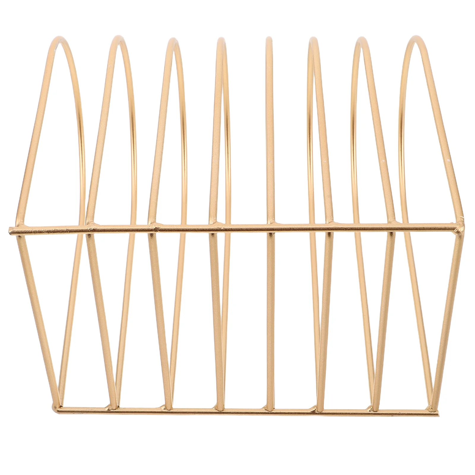 

Creative Iron Magazine Holder Desktop Organizer for Office Dorm Bedside Small Bookshelf Storage Rack for Books Files Magazines