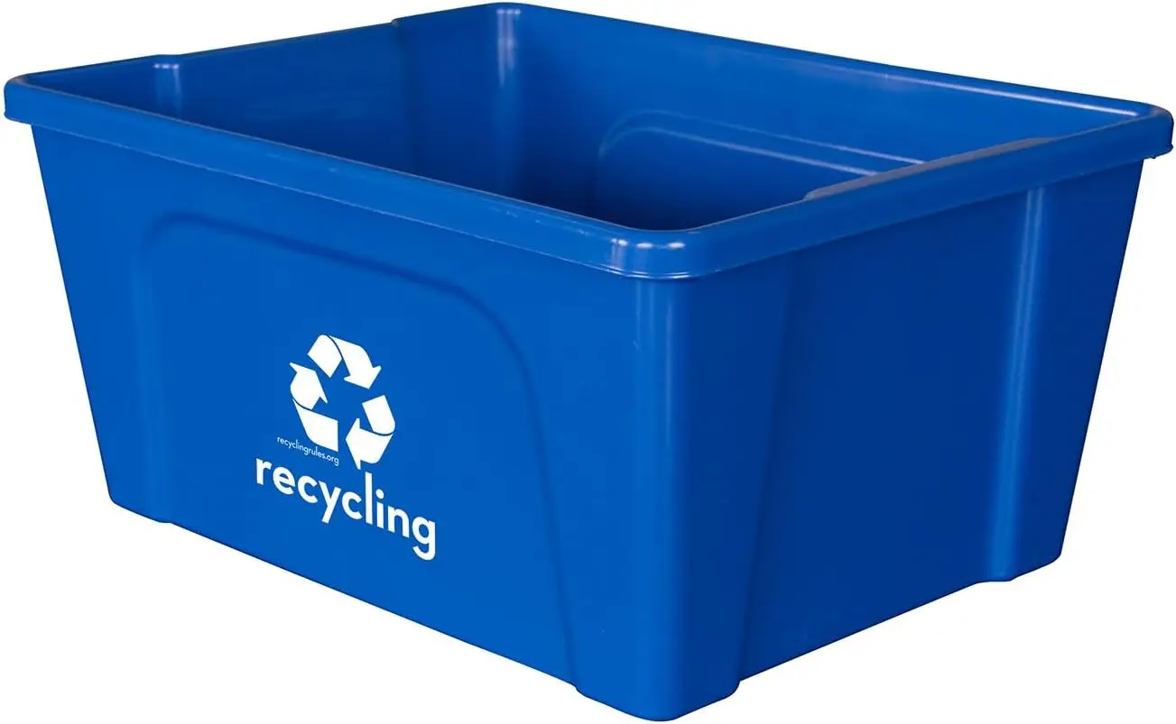 

Wholesale Low-Profile 3 Gallon Deskside Recycling Bin Container, Perfect for Office Paper and Home Recycling, Eco-Friendly BP