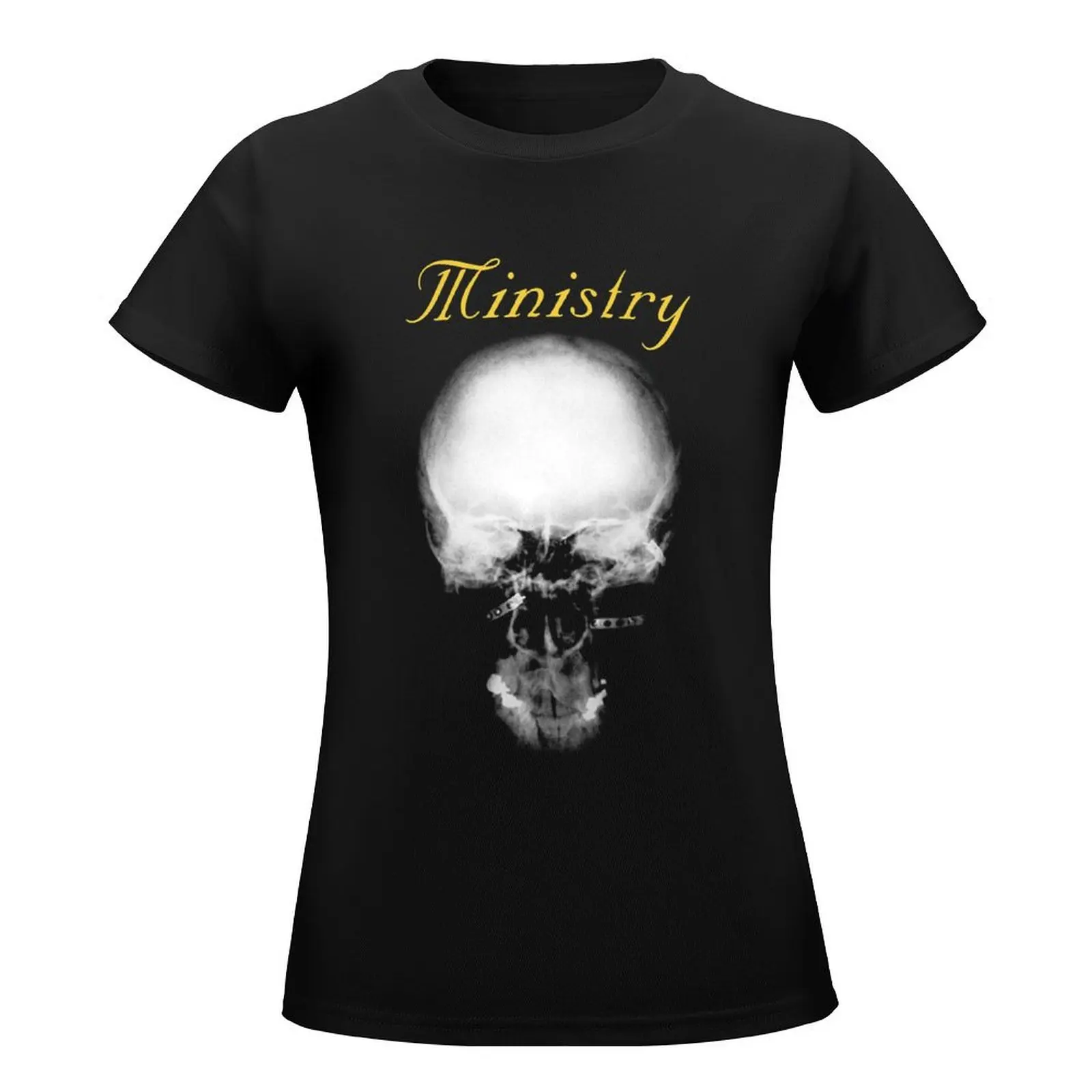 MINISTRY BAND Classic T-Shirt hippie clothes tops tshirts for Women