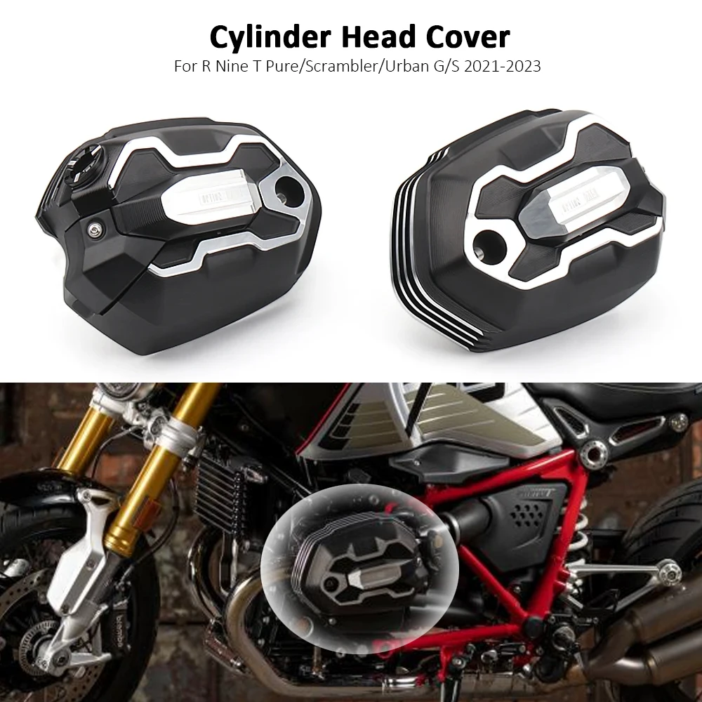 For BMW RnineT R NINE T R NINET 9T R9T Pure Scrambler Urban G/S Motorcycle Engine Guard Cylinder Head Guards Protection Cover