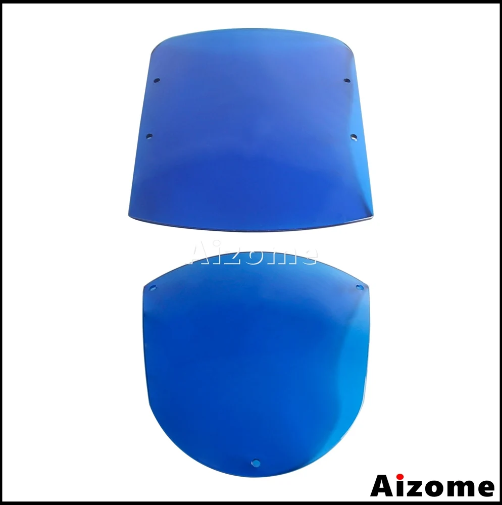 Motorcycle Quarter Fairing Windscreen Upper& Lower ABS Windshield For Harley XL Sportster 88‑Up Super Glide 86‑94 Dyna 1995‑2005