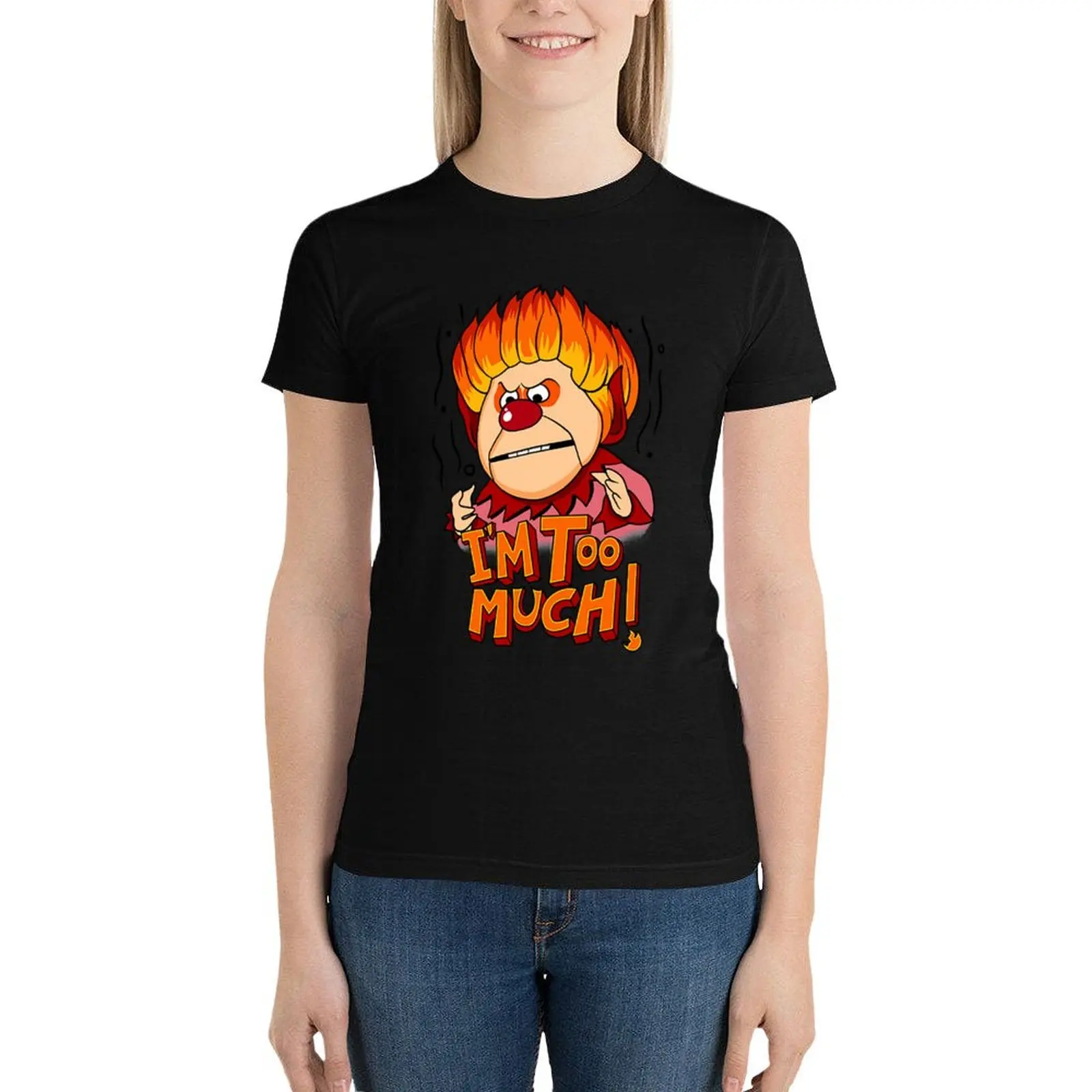 Heat Miser T-Shirt anime clothes Female clothing white t-shirts for Women