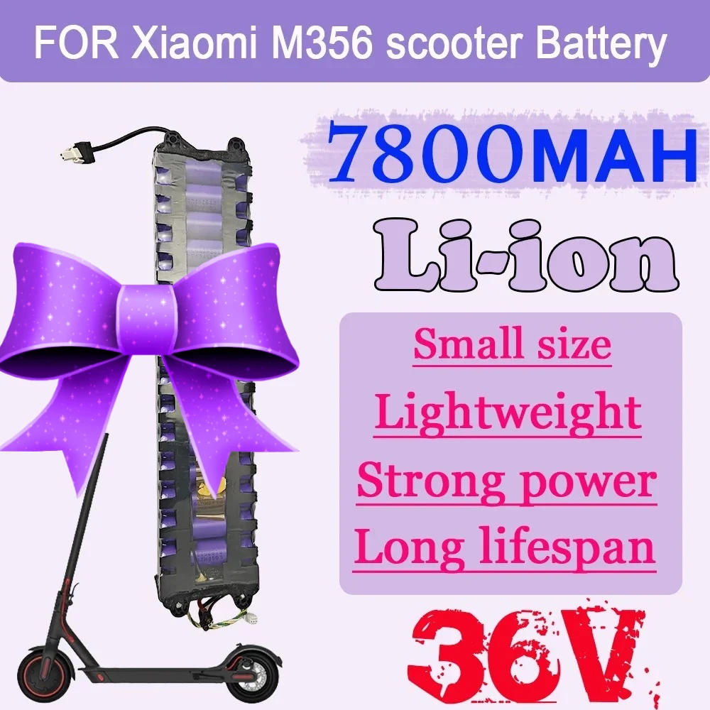 

36 В 10s3p аккумулятор для Xiaomi M365 M356 Pro специальный аккумулятор литий-ионный аккумулятор 7800 мАч 36 В водонепроницаемый Bluetooth Communica