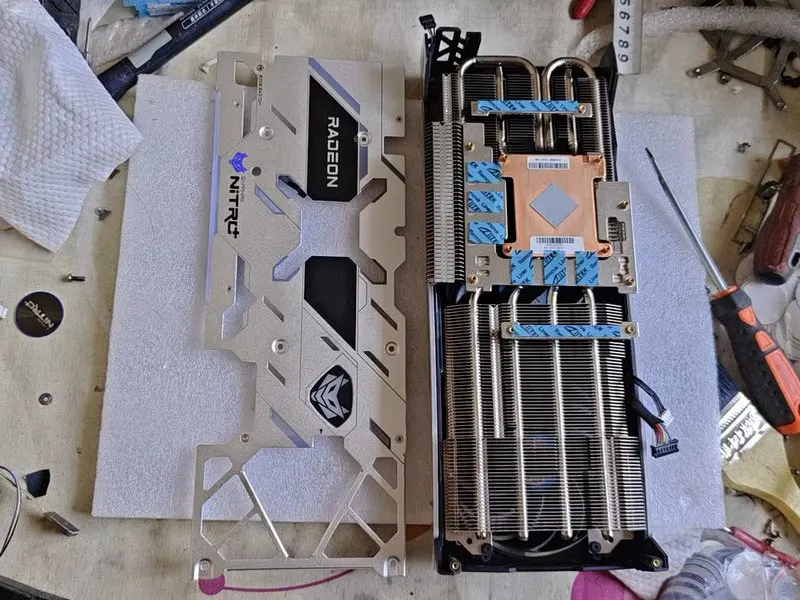 The Cooler Radiator for Sapphire RADEON RX6700 Video Card