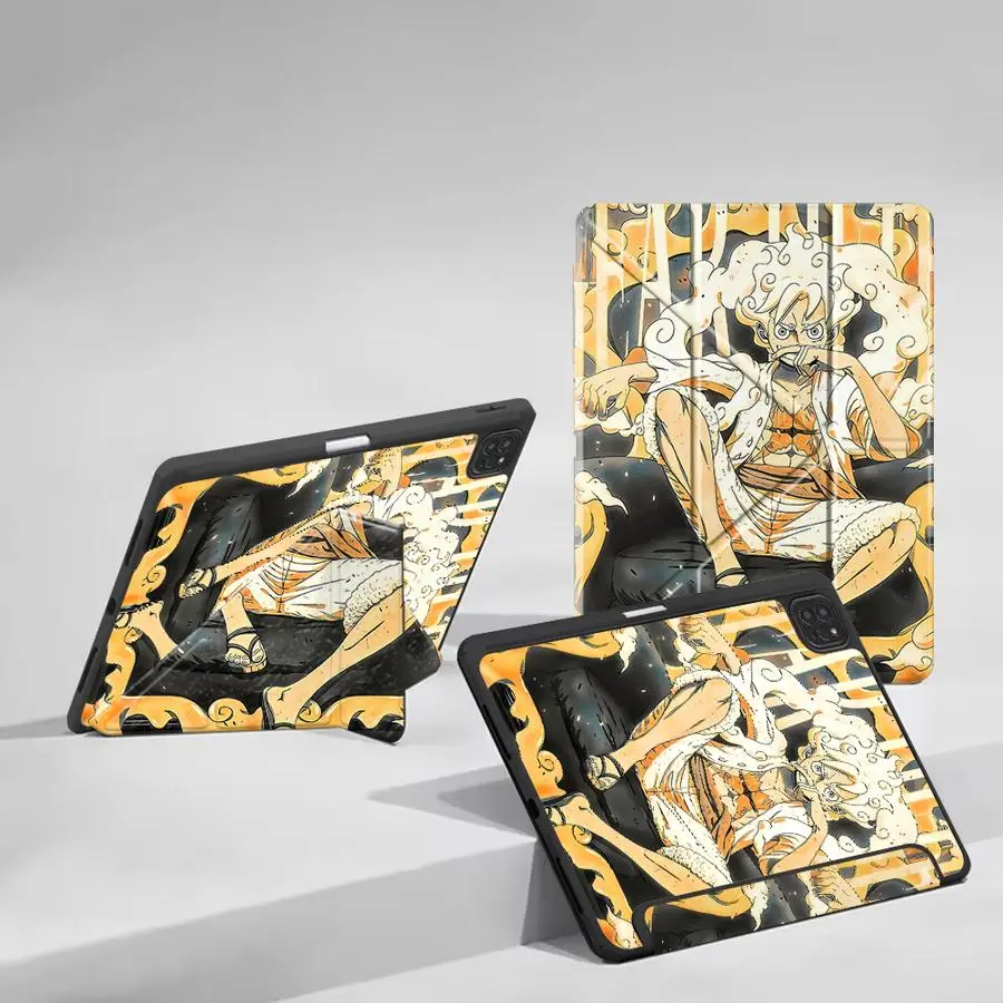 

Cool Luffy Tablet Case For iPad Mini 6 7 Pro 2025 Air 4 5 M3 M2 1 2 M4 11inch 11th 10th 9th 8th 7th 12.9inch Holder Cover