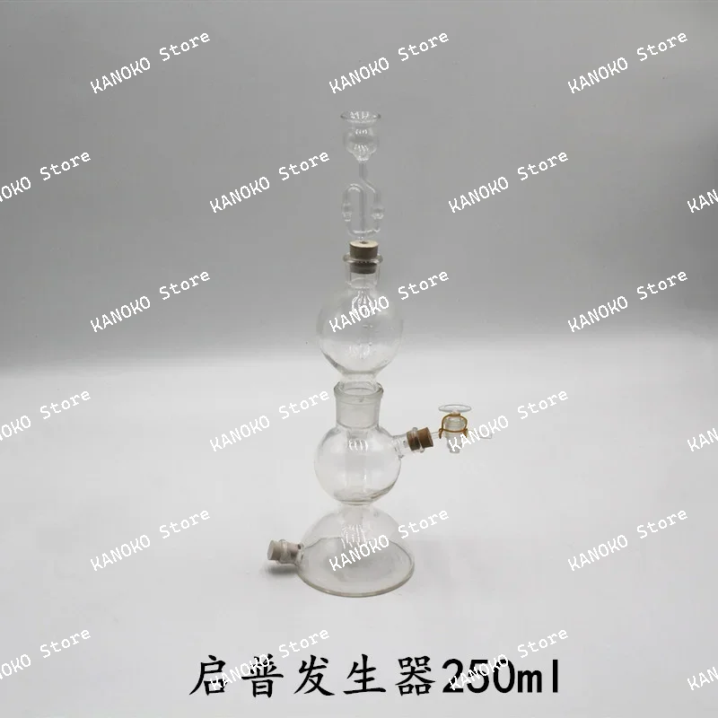 

Glass Piston with Rubber Plug Small Gas Improved Gas Generator Hydrogen Production Device Experimental Equipment Teaching Aids