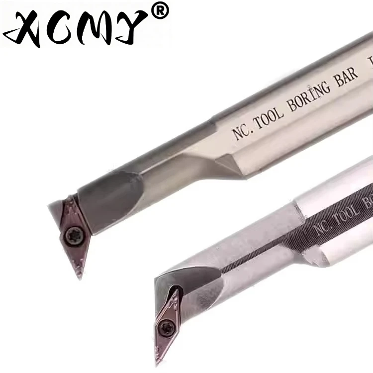 Eccentric-Type-Small-Diameter-Boring-Bar-SVUCR/SVQCR-HSS-Anti-seismic-Inner-Hole-Knife-Bar-H1208L-SVUCR08-P24-Rod