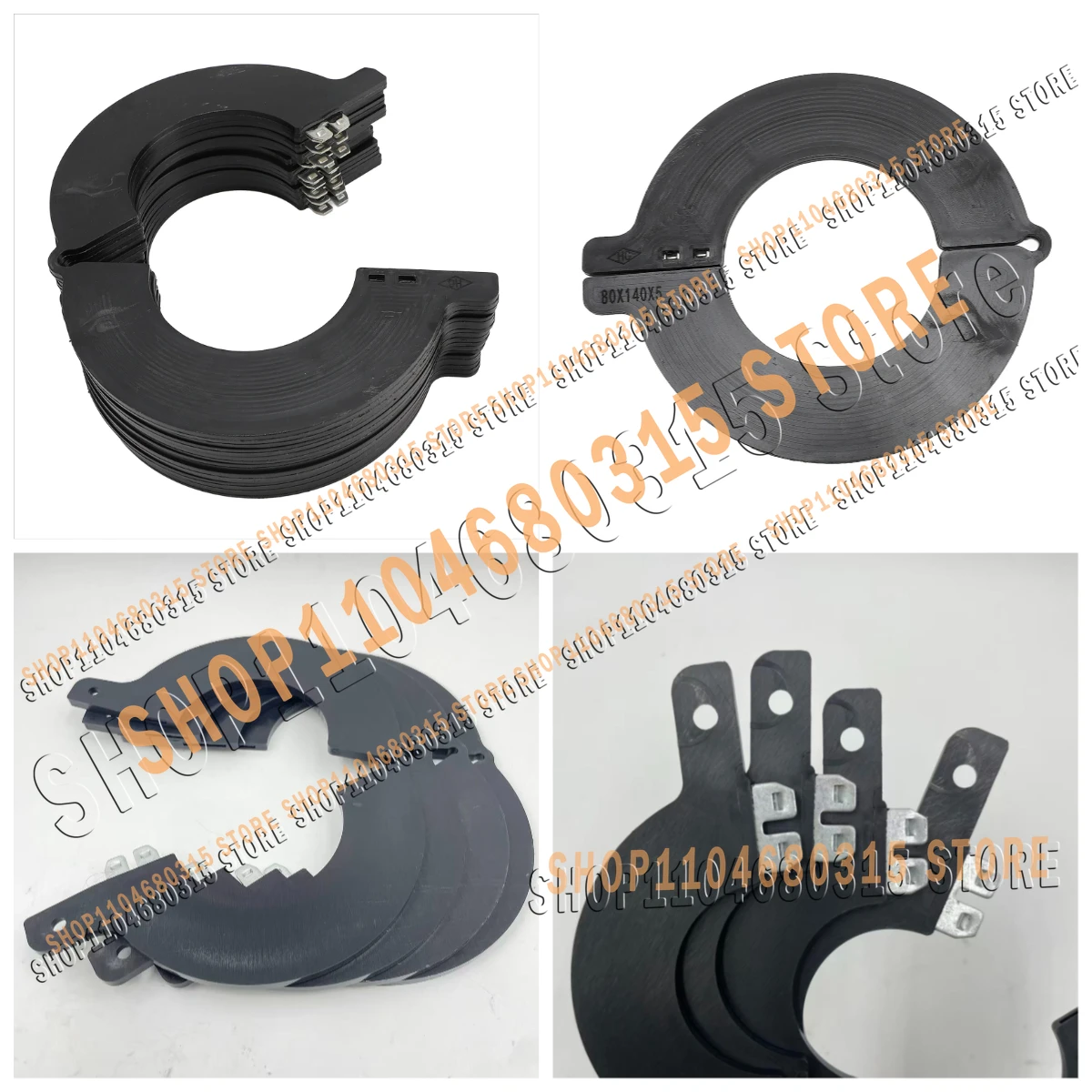 

8 шт. 45*3 мм Высококачественные утолщенные полимерные вкладыши для пальцев ковша экскаватора для KOMATSU PC SANY SY XCMG ZX