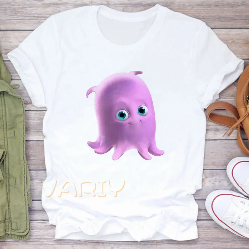 Summer Cute Finding Nemo T-shirt Female 2025 New Dory Short-sleeved Loose Couple Clothes Top Women Clothing Streetwear Tee