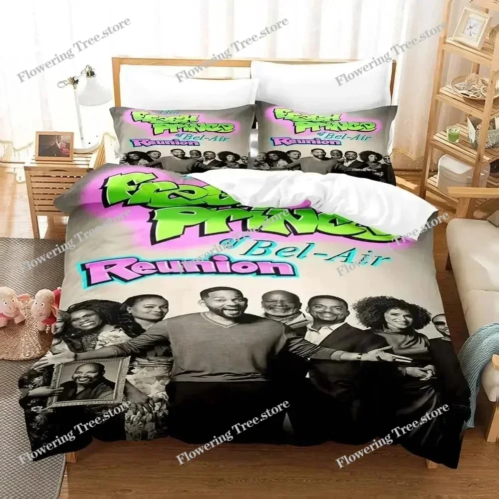 

3D Print Fresh Prince of Bel-Air Bedding Set Boys Girls Twin Queen Size Duvet Cover Pillowcase Bed Kids Adult Fashion Home