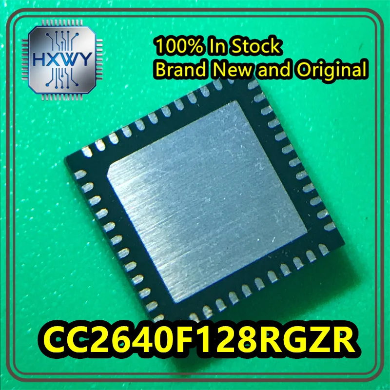 (5/20 pieces) CC2640F128RGZR CC2640F128 VQFN48 Low Energy Bluetooth BLE Wireless SoC Original Stock Electronic Device IC