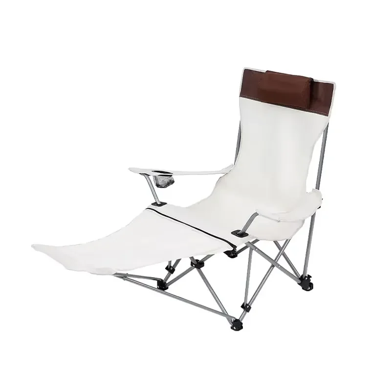 Portable Foldable Fishing Chair Lightweight Durable Eco Friendly Outdoor Camping Beach Seat with Carry Bag for Leisure Travel