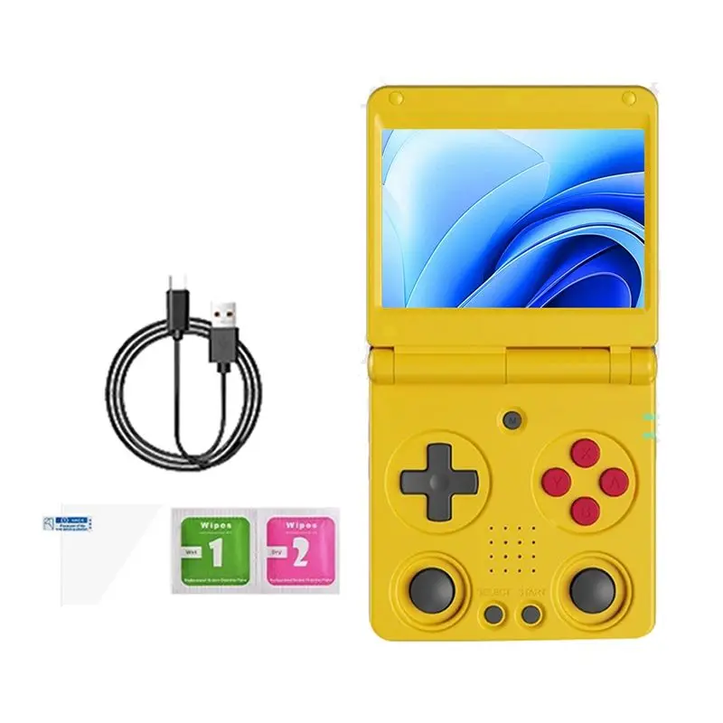 B29C-RG34XXSP Retro Game Console Linux 64Bit 3.4 Inch 64+128G 13000+Games Handheld Game Console Supports 30+ Game Emulators C