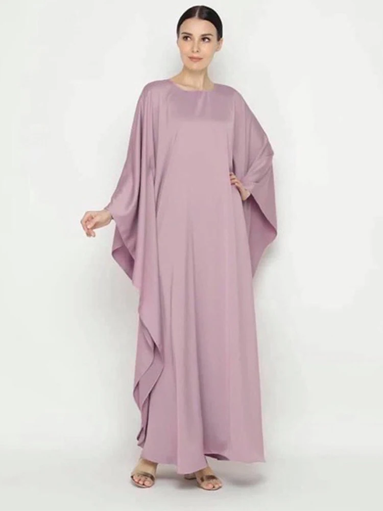 

Muslim Abayas for Women, Modest Maxi Size, Batwing Sleeve, Saudi Dresses, Islamic Clothing, Moroccan, African Prayer Kaftan