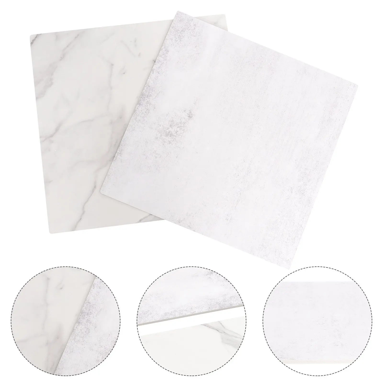 

2Pcs Photo Backdrop Set Board Waterproof Antiwrinkle Photography Board Food Ornament Background Photography Tool