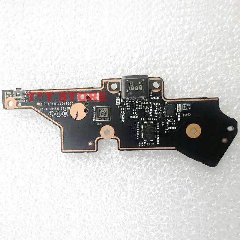 Original For Lenovo Yoga Slim 7 Carbon-14ACN06 Laptop Power Botton Switch USB TYPE-C IO Board NS-D901 5C50S25263 FREE SHIPPING