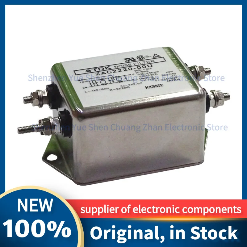 

TDK Noise Filter ZAC2220-00U Filter Module AC250V 20A TV1500V