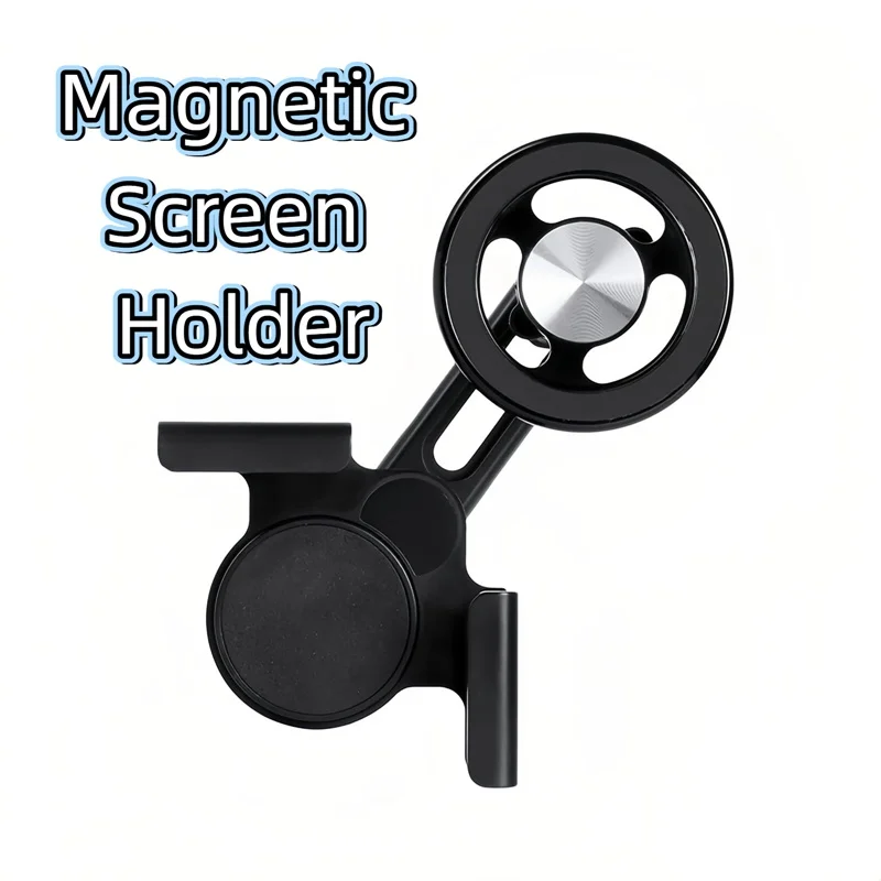 

Universal Magnetic Car Phone Holder Angle Adjustable Screen Phone Mount for Samsung S26 S25 Iphone 17 16 15 14 13 12 Pro Max