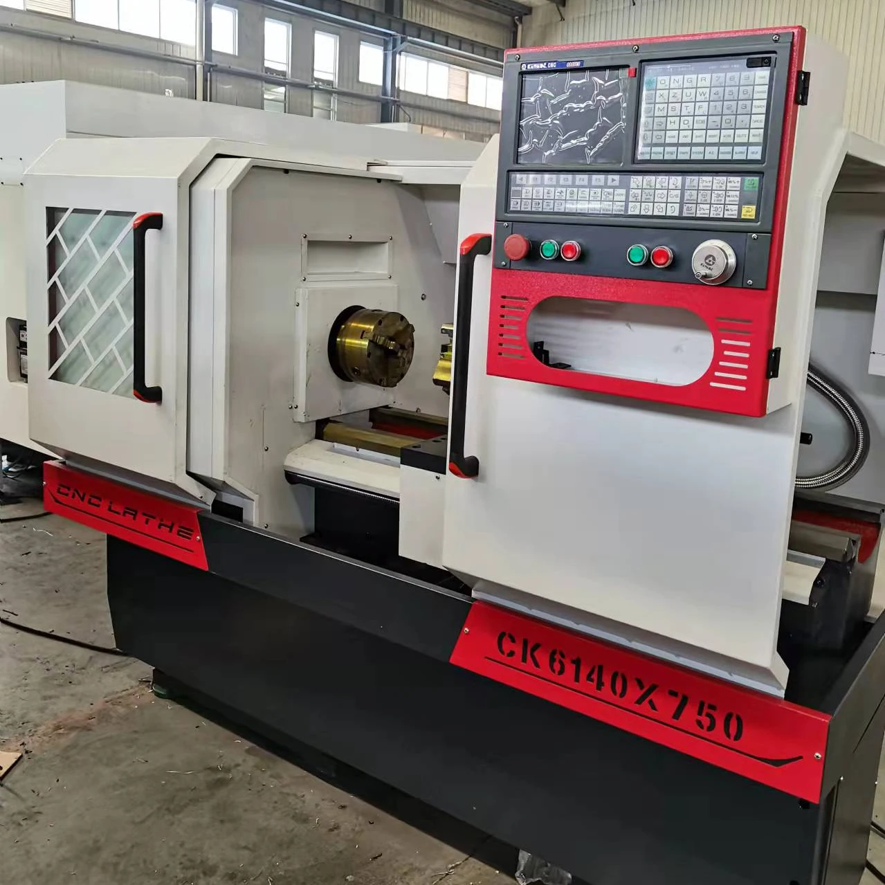 Metal Turning Hine CK6140 Low Cost CNC Lathe