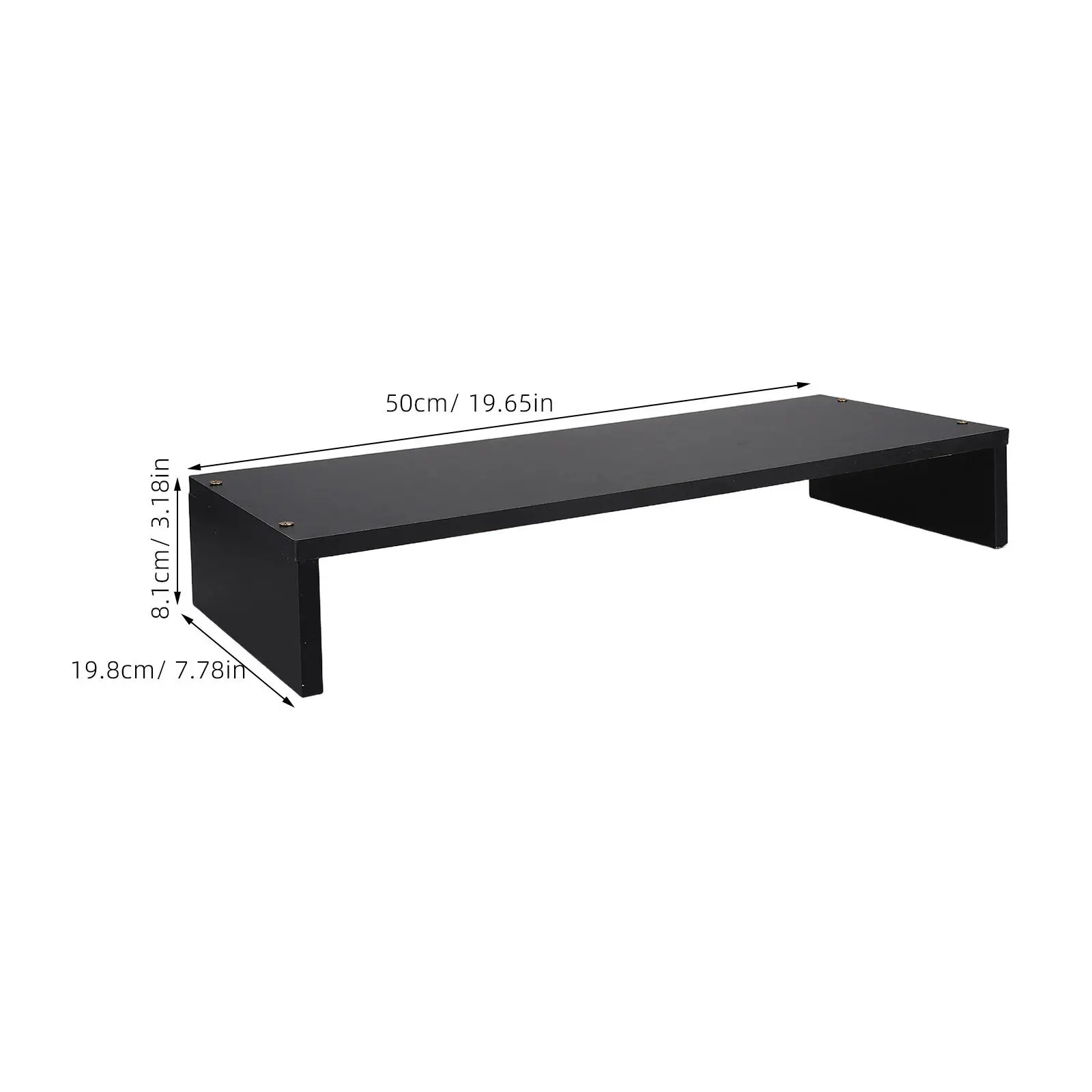 Wood Computer Shelf Riser Monitor Stand Desk Organizer Lifting Rack Notebook Laptop Printer Storage Computer Shelf Riser