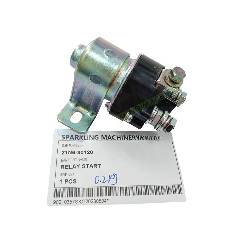 SKGM 21N6-30120 R130W-3 R140LC-7 Excavator Spare Part 24V Start Relay 21N6-30120