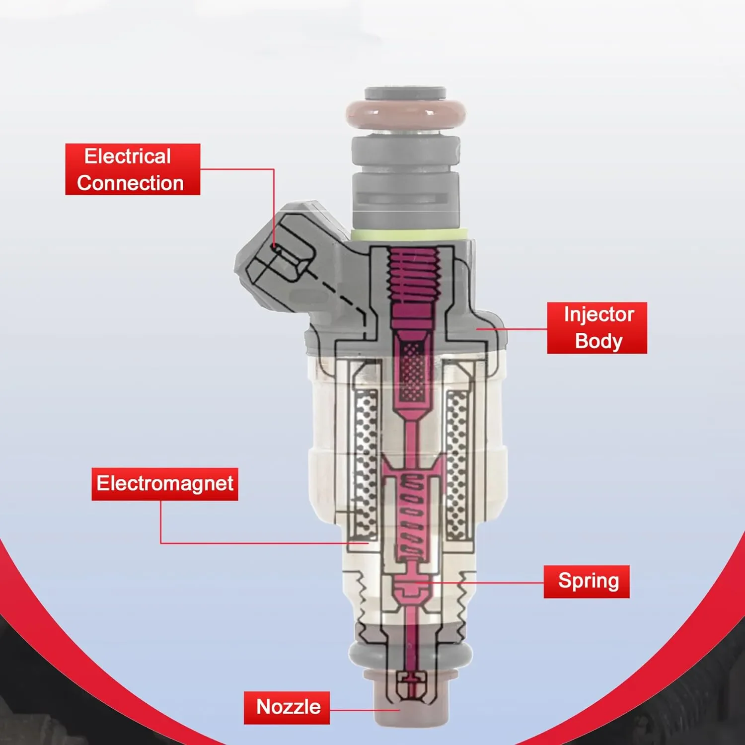 1986-1995 포드 머스탱 GT LX 코브라 5.0L 2003-2004 포드 머스탱 매스 코브라용 8개 42LB 연료 인젝터
