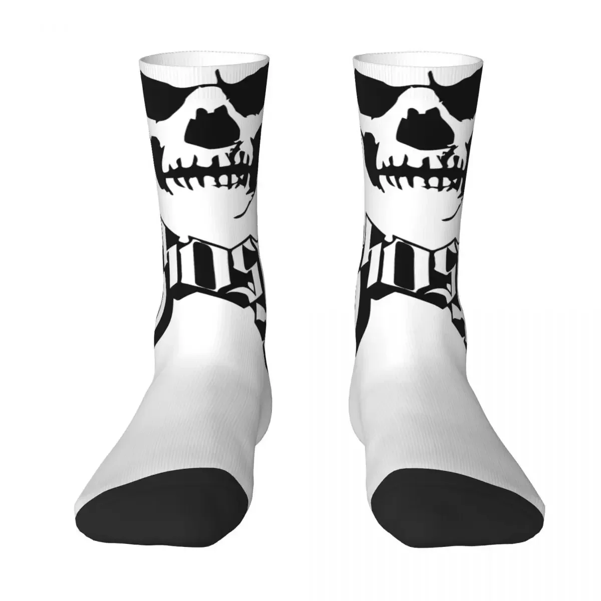 Calcetines de banda de Rock Ghost BC 2, medias absorbentes de sudor Harajuku, calcetines largos para todas las estaciones, accesorios para Unisex, regalo de cumpleaños