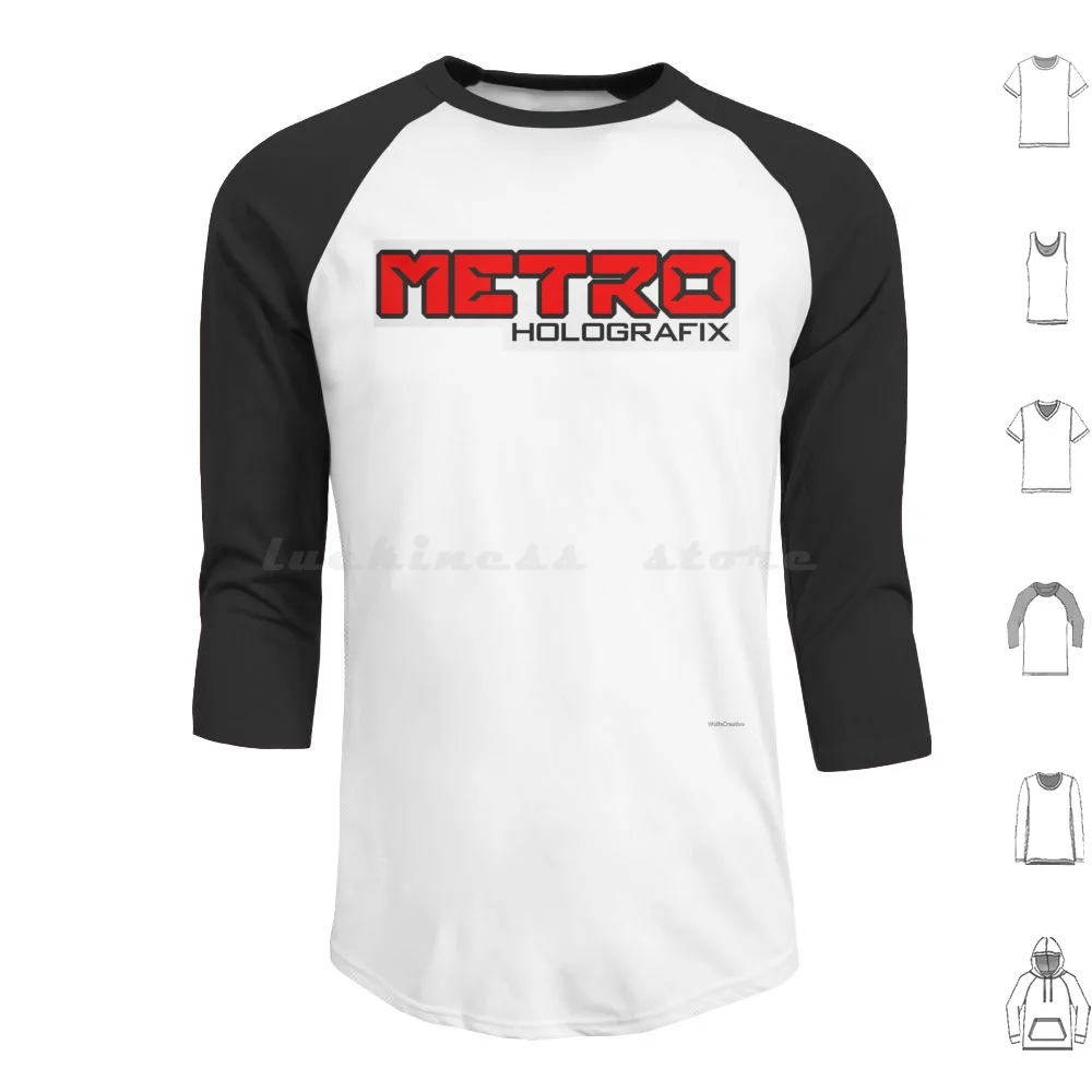 Metro Holografix-Sticker & Shirt Hoodie Cotton Long Sleeve Metro Holografix Metro Holografix Neuromancer Sprawl Finn The Finn