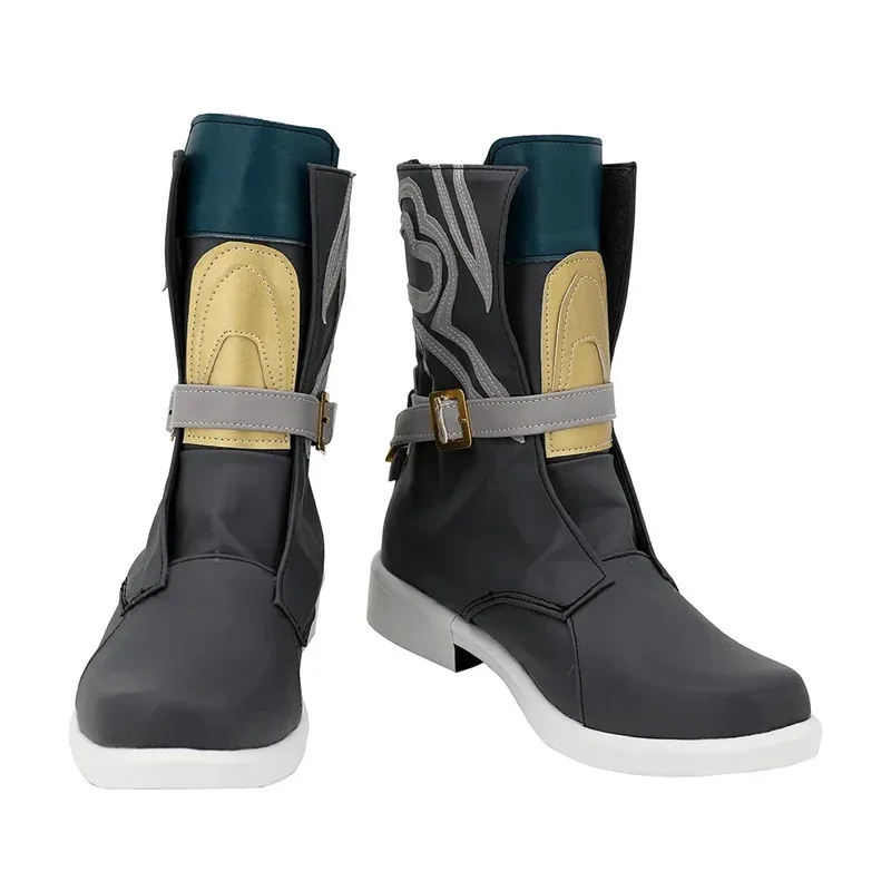 

2025 RealCos Game Honkai Star Rail Dan Heng Cosplay Shoes Fantasy Costume Accessories Disguise Boots Adult Men Halloween Suits P
