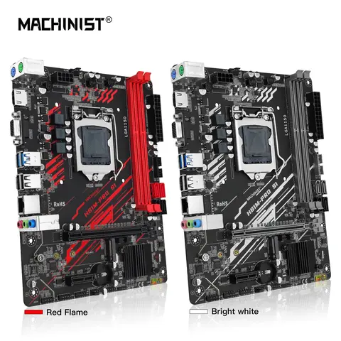 MACHINIST H81 Motherboard LGA 1150 NVME M.2 Slot Unterstützung i3 i5 i7/Xeon E3 V3 Prozessor DDR3 RAM H81M-PRO S1 Mainboard