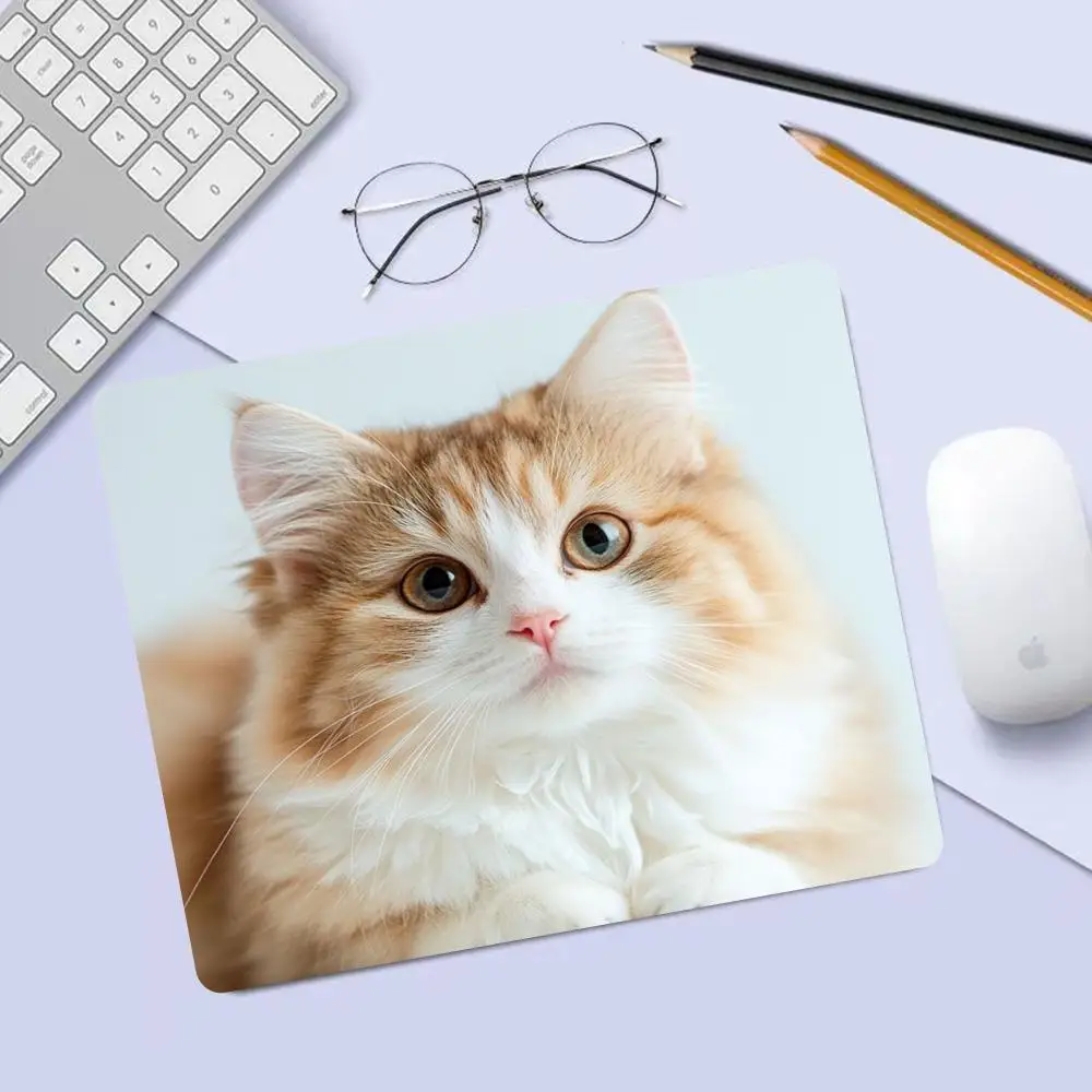 

Cute Cat Mouse Pad Mouse Pad For Small Size Gaming Mouse Pad Gamer Company Keyboard Mouse Mats Carpet Computer Desk Mats