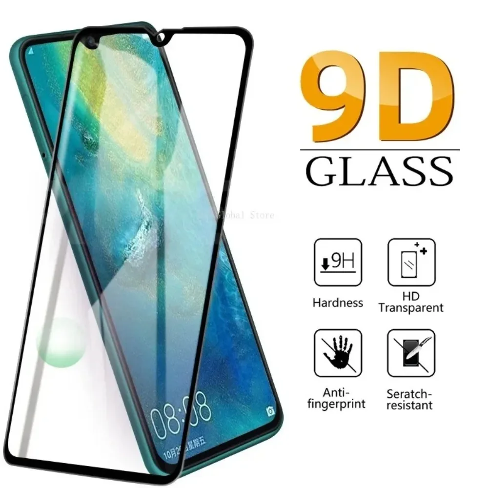 Protector de pantalla de vidrio templado para Huawei Mate 20 Lite, P40 Lite, P30, P20 Pro, Nova 5T, 3i, Honor 8X, 9X, 8A, 8S, 10 Lite, 9A