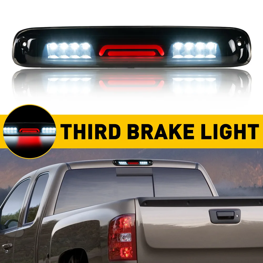 Auto Additional Brake Lamp for Chevy Silverado GMC Sierra 1500 2500 3500 HD Car Styling Accessories High Mount Brake Stop Lights