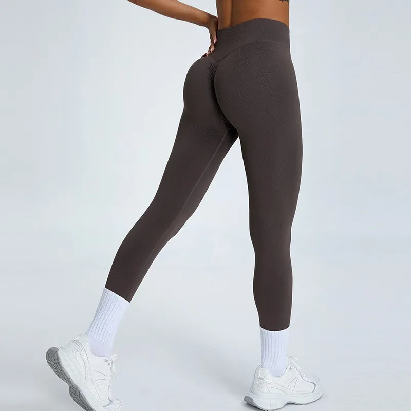 Seamless Sport Leggings Female Train Sexy Gym Pants Woman Running Workout Leggings Fitness Push Up Yoga Tight