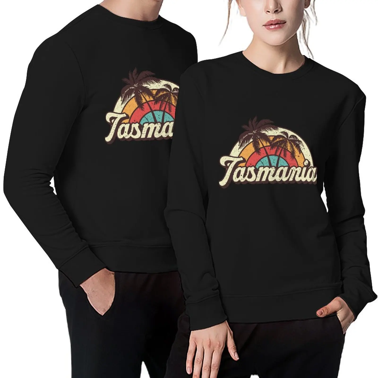 

Tasmania Pullover anime clothes mens clothes tracksuit japanese style men's sweatshirt