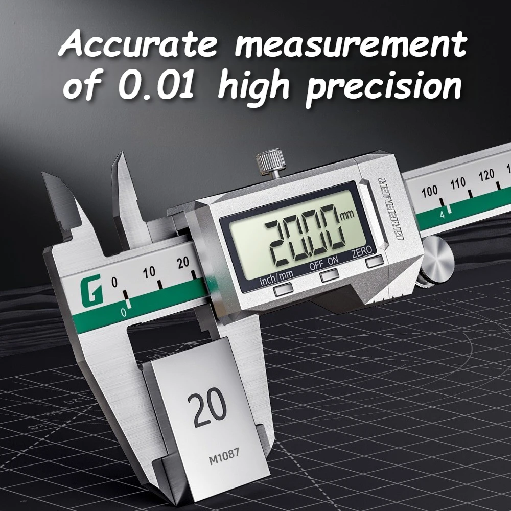 Stainless Steel Small Vernier Caliper High-precision Professional Digital Caliper Thickened and Durable Measuring Tools