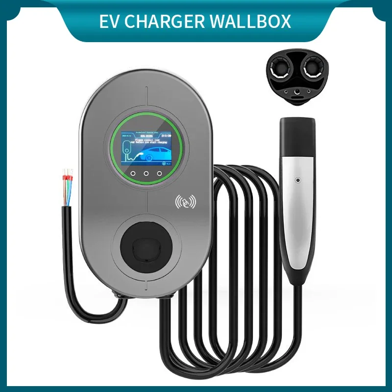 EVONIC AC EV Charger Tesla 7.6KW 9.6KW 11.5KW 32A 40A 48A 80V-265V Wall-mounted For Electric Car Charging Station