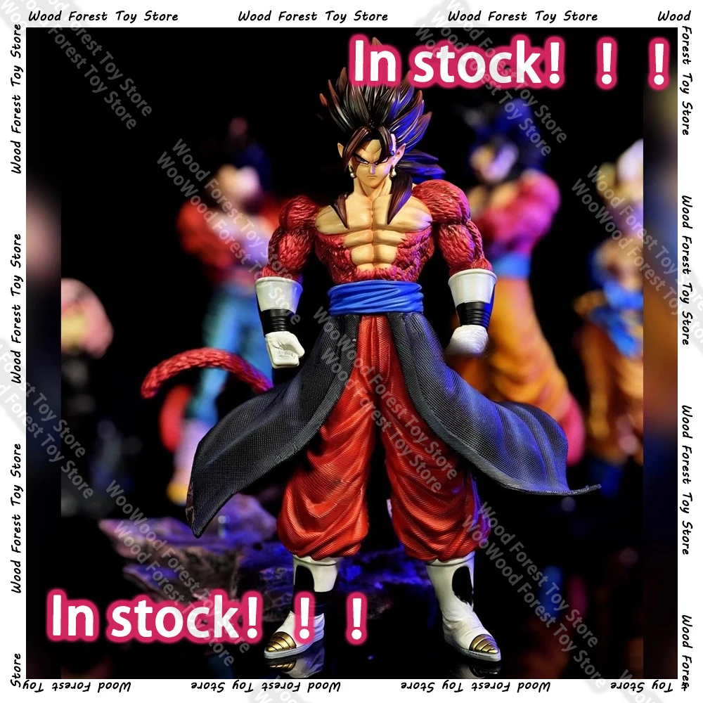 

In Stock 35cm JT&CK Toys Dragon Ball Anime Figures Vegetto Figurine Super Saiyan 4 PVC Statue Collection Model Decor Toy Gifts