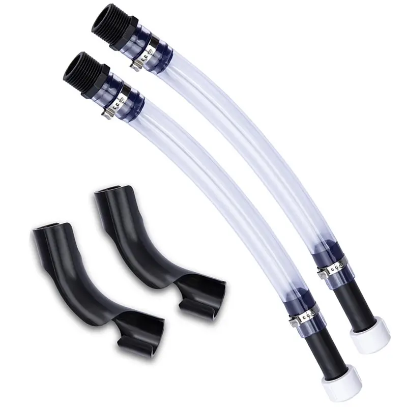 A96E-Fuel Tank Hose Kit- 2PCS Fuel Jug Hose With 2 Benders, Fits 3/5/5.5 Gallon Tractor And Scribner Gas Cans