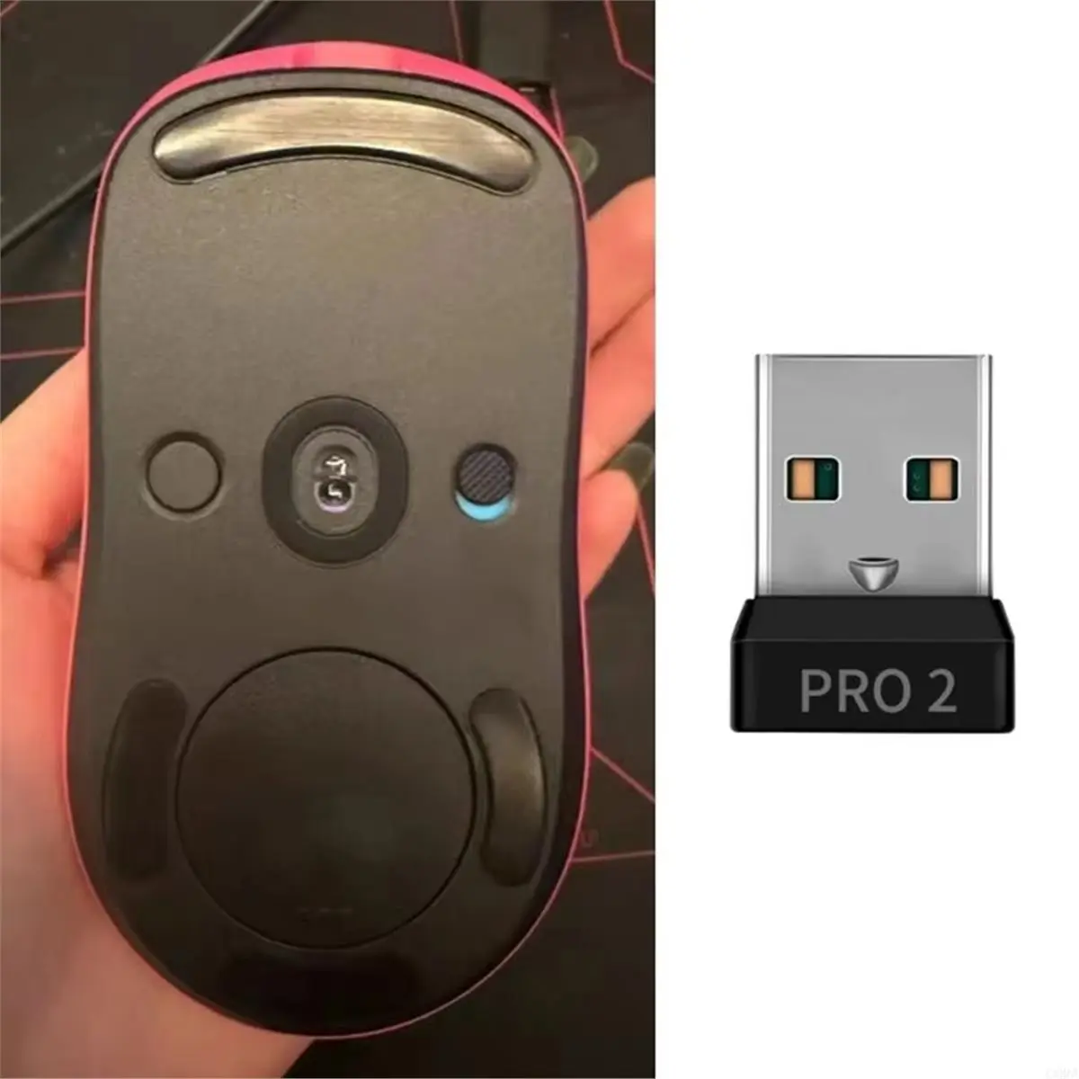 For GPRO 2 LIGHTSPEED Wireless Mouse USB Receiver Adapter Gaming Mouse Accessories