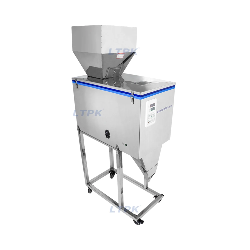 

Automatic Digital Control Particle Granule Intelligent Weighing Filling Machine Rice Seed Grain Nuts Filling Machine 25-2500g