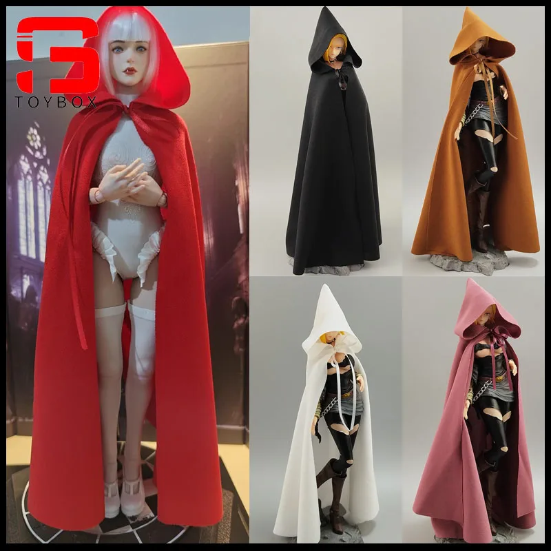 1/6 масштаб, разноцветный плащ с капюшоном, аксессуары для одежды, модель, подходит для 12 дюймов, фигурка солдата, тело куклы