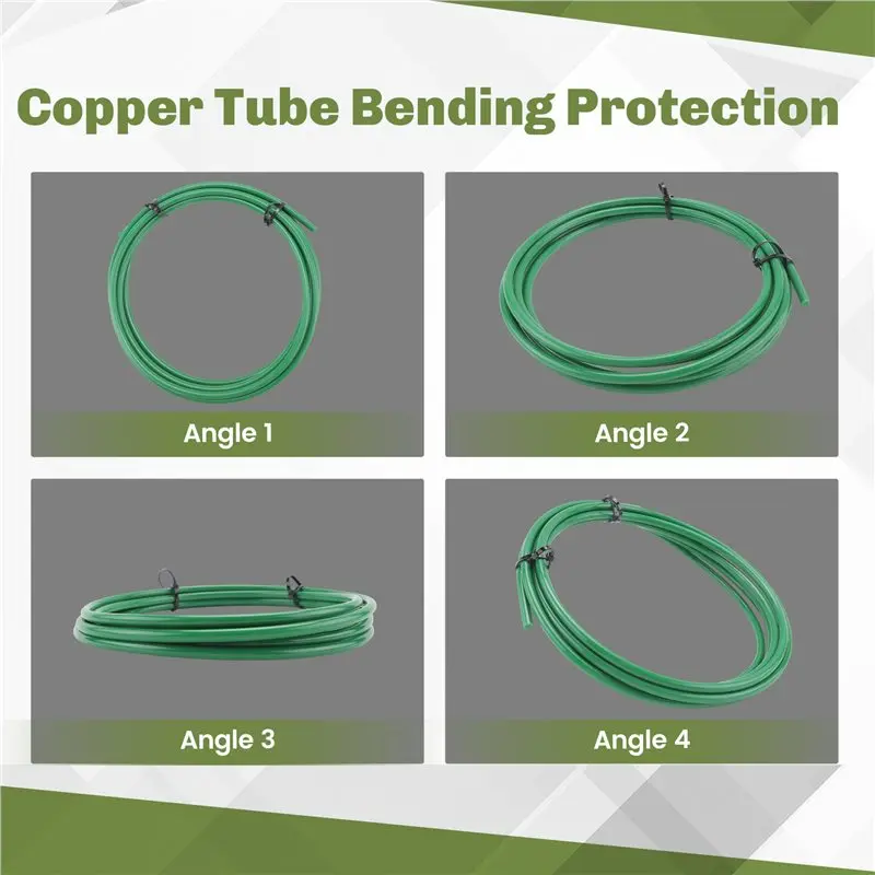 [NEWA64Z!】 Copper Tube Bender Kit For Air Conditioning Applications PE Plastic For Precision Bending
