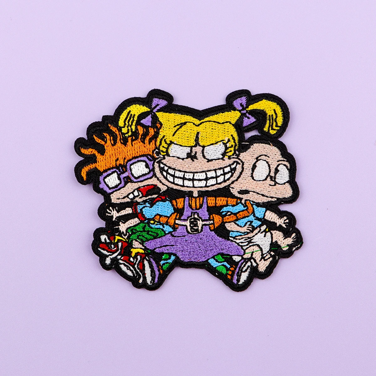 Cartoon Boy & Girl Iron On Patch Clothes Patch For Clothing Cute Embroidered Patch Garment Apparel Accessories Sewing Stickers - view 2
